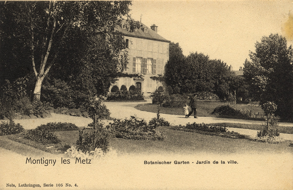 Jardin Botanique - Cliché du début du XXe siècle
